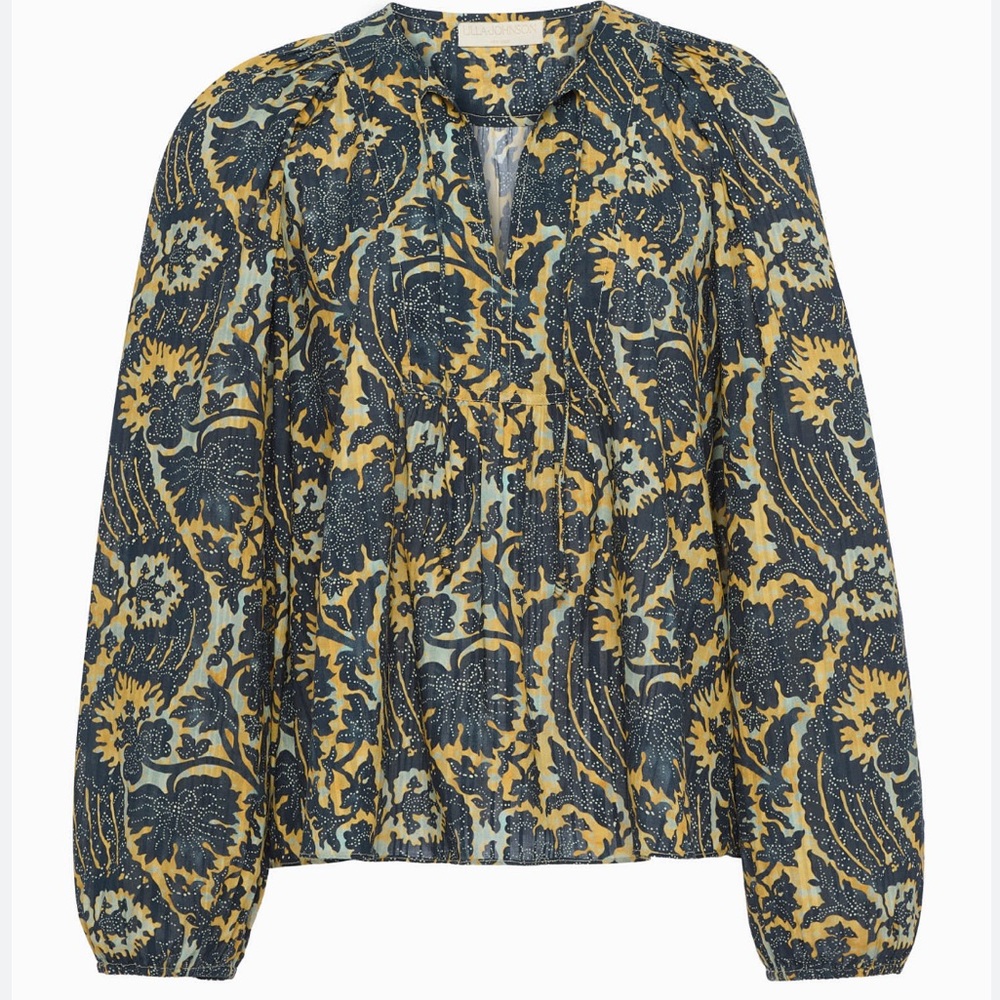 🤩New🤩Ulla Johnson Floral Patterned Women's Top